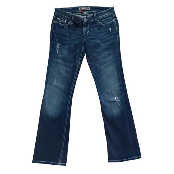 BKE Denim - BKE Buckle Stella Boot Jeans Women's Sz 29 29x31 Blue Low Rise Bootcut cowgirl